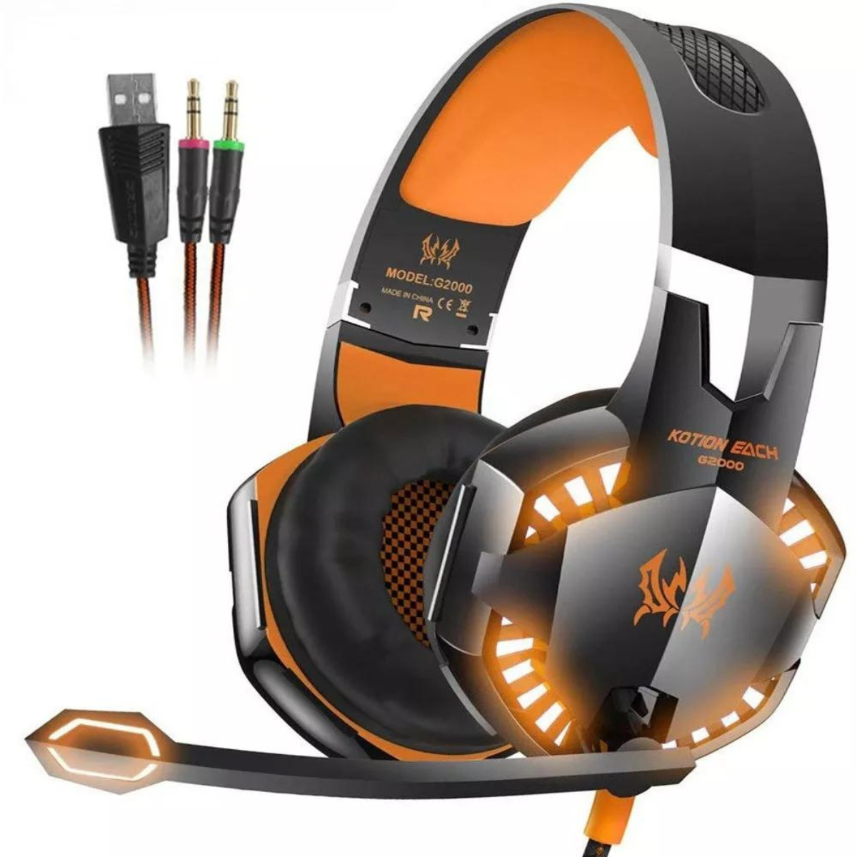 Auriculares Gamer con Micrófono G2000™